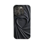 TPU MOD605 TEXTURA CORAZON - IPH 14 - XAEA - NEGRO