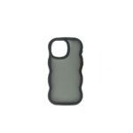 TPU MOD604 ONDULADO TRANSPARENTE - IPH 15 - XAEA - NEGRO - Imagen 2