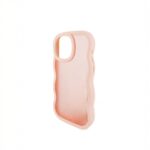 TPU MOD604 ONDULADO TRANSPARENTE - IPH 15 - XAEA - ROSA
