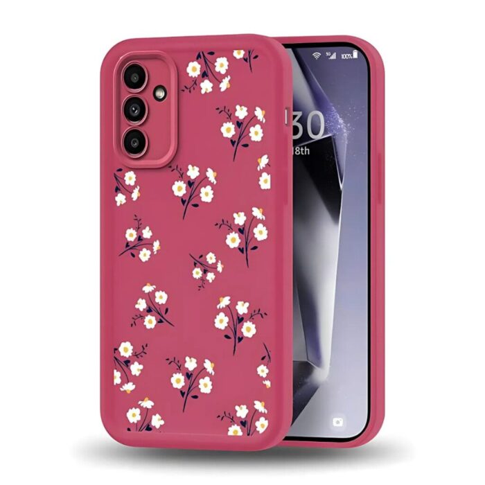 TPU MOD607 SILICONA DISEÑO - SAM A25 - XAEA - ROSA