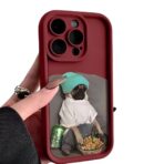 TPU MOD607 SILICONA DISEÑO - XIA NOTE 14 - XAEA - ROJO - Imagen 2