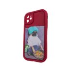 TPU MOD607 SILICONA DISEÑO - XIA NOTE 14 - XAEA - ROJO