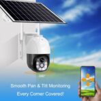 CAMARA SOLAR WI-FI DOMO 3MP PTZ - Imagen 3