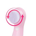 CEPILLO FACIAL RECARGABLE + 3 CABEZALES MODS-863 - ST - CELESTE - Imagen 3