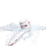 CEPILLO FACIAL RECARGABLE + 3 CABEZALES MODS-863 - ST - CELESTE - Imagen 4