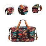 BOLSO FLORAL MODS-063 - ST - MARRON - Imagen 3