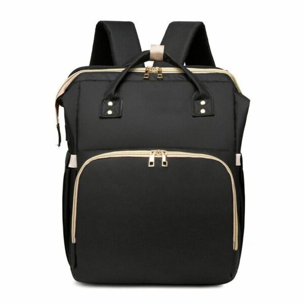 MOCHILA MATERNAL EXTENSIBLE MODS-064 - ST - NEGRO