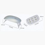 CABINA PARA UÑAS 6L MODS-865 - ROSA - Imagen 3