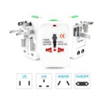 ADAPTADOR UNIVERSAL GLOBALINK MODX-510A - 3A - XAEA - BLANCO - Imagen 3