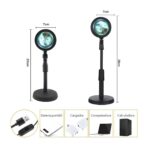 LAMPARA ATARDECER MODS-043 - ST - NEGRO - Imagen 2