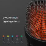 MICROFONO TIPO STREAMING MODX-066 RYZER - XAEA - NEGRO - Imagen 4