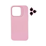 TPU MOD603 SILICONA LENS - IPH 16 PRO MAX - XAEA - ROSA