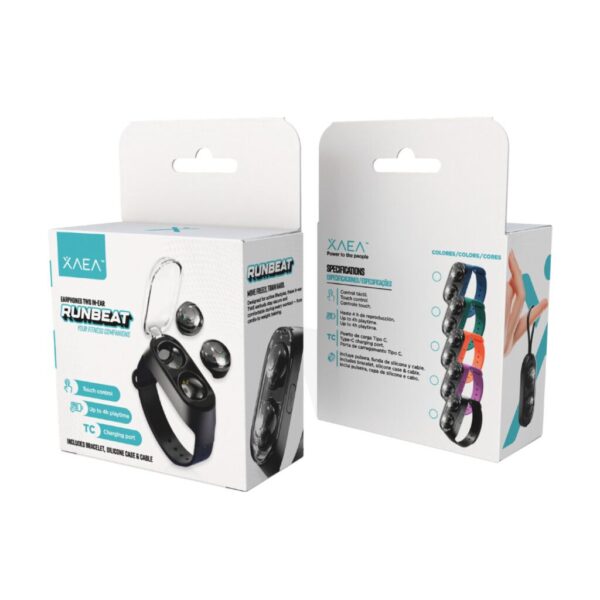 MANOS LIBRES TWS MODX-056 RUNBEAT - XAEA - VERDE