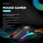 MOUSE GAMER MODX-052 Y-WING - XAEA - NEGRO - Imagen 2