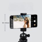 SOPORTE + TRÍPODE SELFIE STICK EXTENSIBLE CON CABEZAL MOVIL MODX-060 - NEGRO - Imagen 4