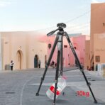 TRIPODE EXTENSIBLE 1,50mtr CON CABEZAL MOVIL MODX-061 - NEGRO - Imagen 5