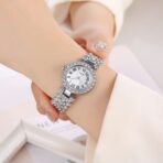 SMART WATCH A58 ESTUCHE C/ JOYERIA MODS-203 - ST - GRIS-ROSA - Imagen 5