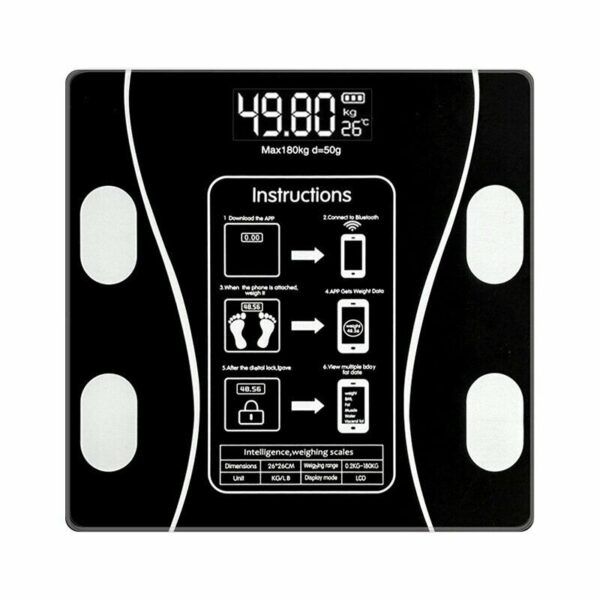 BALANZA PARA PERSONAS SMART MODV-001R - VARIOS - NEGRO