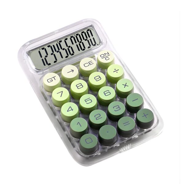 CALCULADORA COLORES CHICA MODV-001V - VARIOS - VERDE