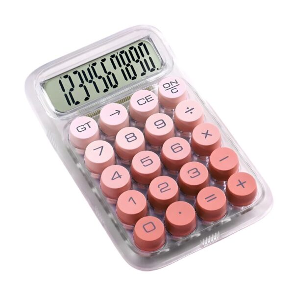 CALCULADORA COLORES CHICA MODV-001V - VARIOS - ROSA