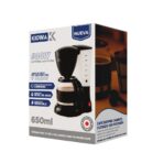 CAFETERA FILTRO 900W 650ML MODK-0056 - KIOWA - NEGRO