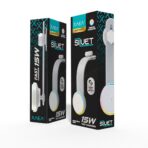 CARGADOR INALAMBRICO/HOLDER MAGNETICO SILUET-HT555 MODX-000J - NEGRO