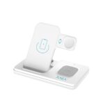 ESTACION DE CARGA INALAMBRICA 3 EN 1 ZENTRA-HT514 MODX-000H - BLANCO - Imagen 3