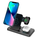 ESTACION DE CARGA INALAMBRICA 3 EN 1 ZENTRA-HT514 MODX-000H - NEGRO - Imagen 2