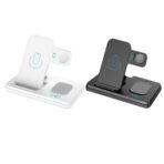 ESTACION DE CARGA INALAMBRICA 3 EN 1 ZENTRA-HT514 MODX-000H - NEGRO - Imagen 5