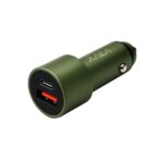 ADAPTADOR-CARGADOR 12V VOLTAIR MODX-517 - 3A - 1USB + 1TC - XAEA - VERDE - Imagen 2